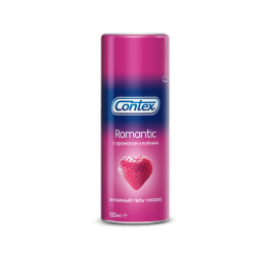 Смазка Contex Romantic 100 мл (с ароматом клубники):uz:Yog'lovchi Contex Romantic 100 ml (qulupnay ta'mi bilan)