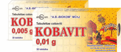 КОБАВИТ таблетки 0,01 г N30