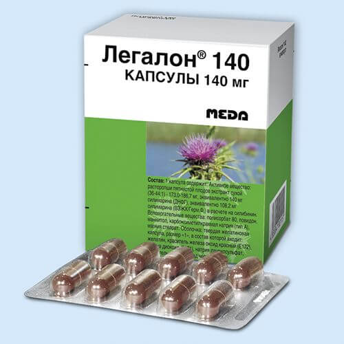 ЛЕГАЛОН 140 капсулы 140мг N30