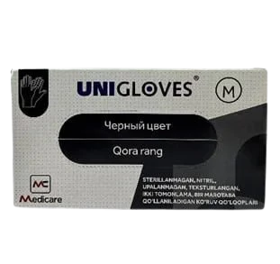 Медицинские одноразовые перчатки нитриловые неопудренные UNIGLOVES