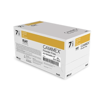 Латексные хирургические перчатки без пудры стерильные Gammex 50 пар