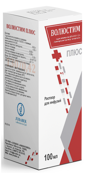 ВОЛЮСТИМ ПЛЮС раствор для инфузий 100мл