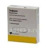 ZOFRAN 0,016 rektal suppozitorialar N1