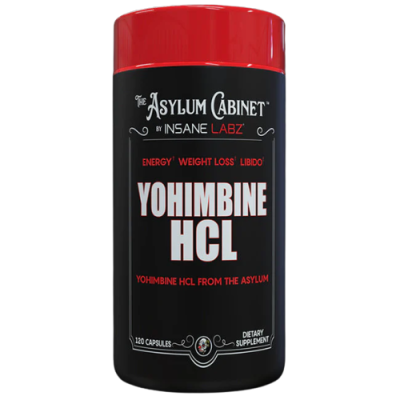 Insane Labz Yohimbine HCL — 120 капсул:uz:Insane Labz Yohimbine HCL - 120 kapsula