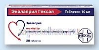 ENALAPRIL GEKSAL 0,01 tabletkalari N20