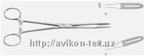 Корнцанг изогнутый (длина 260 мм) 148/53