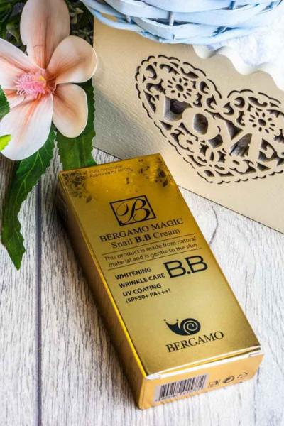 ВB крем snail magic bb cream spf50 5538 bergamo (Корея):uz:VB krem ​​salyangoz sehrli bb kremi spf50 5538 bergamo (Koreya)