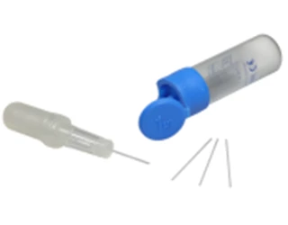 Микрокапилляры разные, 1 держатель (для ТСХ):uz:Mikrokapillyarlar har xil, 1 ta ushlagich (TLC uchun)