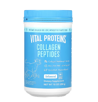 Пептиды коллагена Vital Proteins, без вкусовых добавок, 284 г (10 унций):uz:Hayotiy oqsillar kollagen peptidlari, ta'msiz, 10 oz (284 g)