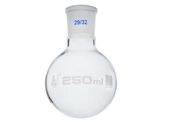 Колба круглодонная 100 мл, шлиф 29/32 :uz:Dumaloq tubli kolba 100 ml, shlif 29/32 