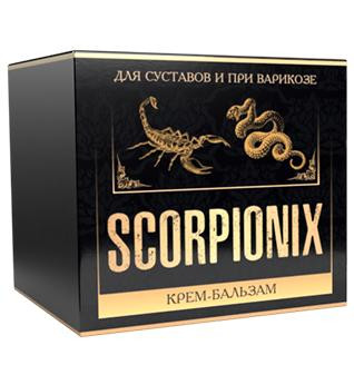 Крем-бальзам от болей в суставах и варикозе Scorpionix