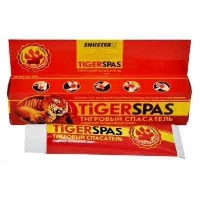 Тигровый спасатель от боли в суставах Tigerspas:uz:Qo'shma og'riqlar uchun Tigerspas