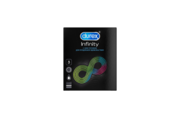 Презервативы Durex Infinity  № 3 (с анестетиком):uz:Prezervativlar Durex Infinity № 3 (anestetik bilan)