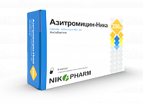 AZITROMISIN-NIKA kapsulalar  250mg N6