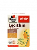 DOPPELGERS AKTIV LESITIN+VITAMINI GRUPPI V kapsulalar  N40
