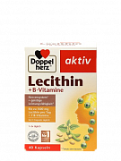 DOPPELGERS AKTIV LESITIN+VITAMINI GRUPPI V kapsulalar  N40