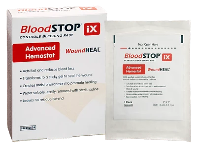 Изделие гемостатическое абсорбирующее BloodSTOP®iX 2" х 4" (5 cm x 10 cm) №1  США