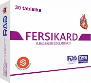 FERSIKARD tabletkalari N30