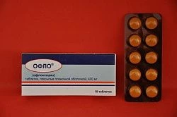OFLO tabletkalari 400mg N10