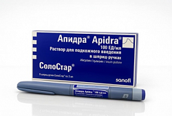 Apidra Solostar 100 ED/ml