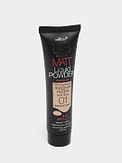 Жидкая пудра для лица Bielita Lab Colour Matt Liquid Powder, 30 мл, тон 01 