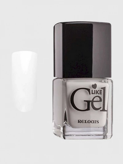 Лак для ногтей Relouis Like Gel, тон 08, заснеженные альпы