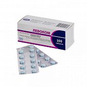 LEVOKOM RETARD tabletkalari 200mg/50mg N100