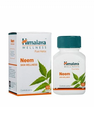 Neem sog'liqni saqlash kapsulalari (Neem) Himalaya 60 tabletka. Капсулы для здоровья Ним (Neem) Himalaya 60 таб.:uz:Neem sog'liqni saqlash kapsulalari (Neem) Himalaya 60 tabletka.