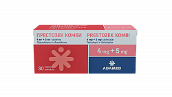 PRESTOZEK KOMBI tabletkalari 5mg 4 mg+5 mg N30
