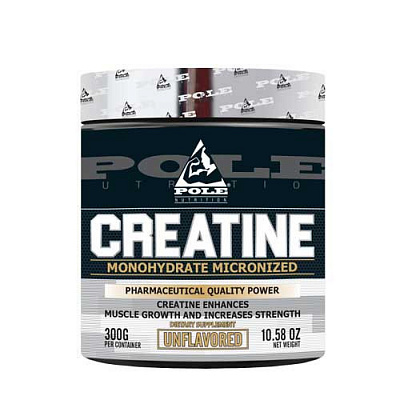 Креатин Pole Nutrition Creatine Monohydrate, 300 Grams:uz:Pole Nutrition Kreatin Monohidrat, 300 gramm