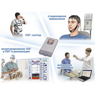 Электроэнцефалографа-регистратор «Энцефалан-ЭЭГР-19/26» с видео холтером