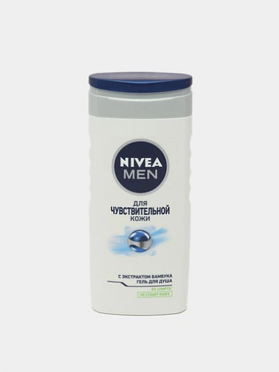 Гель для душа Nivea Man, для Чувствительной кожи