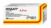 INDAP kapsulalar  2,5mg N30