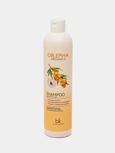 Шампунь Belkosmex Oblepiha Organica, против выпадения, 400 г