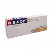 BIDOP tabletkalari 2,5mg N28