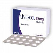 LIVERKOL tabletkalari 20mg N28