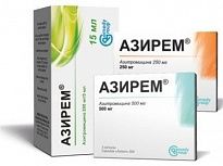 AZIREM suspenziya 15ml 200mg/5ml