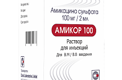 АМИКОР раствор 2мл 100мг/2мл N1