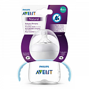 Tutqichli Philips Avent butilkasi Natural 150 ml 4+ oy SCF262/06