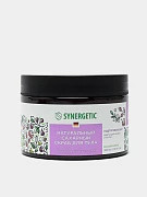 Сахарный скраб для тела Synergetic Подтягивающий, цветущий инжир и лотос, 300 мл