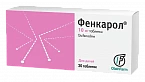 FENKAROL tabletkalari 10mg N20