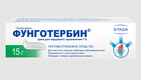 FUNGOTERBIN krem 15g 1%