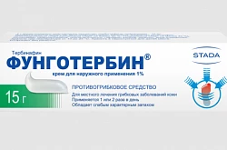 ФУНГОТЕРБИН крем 15г 1%