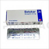 BETOKAR24 tabletkalari 24mg N30