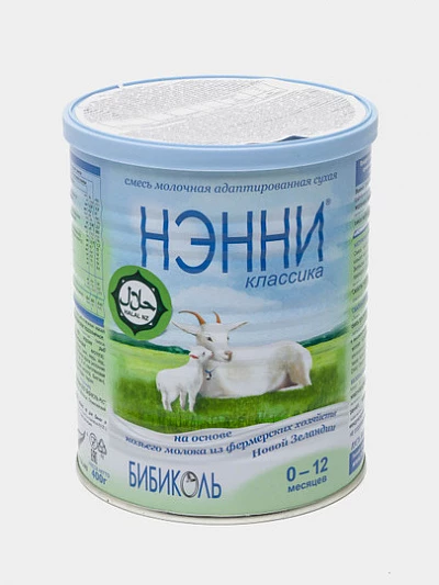 Сухая молочная смесь НЭННИ Классика на основе козьего молока адаптированная 0-12м 400 гр