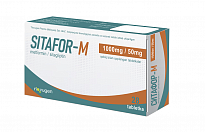 Sitafor M tabletkalari 1000mg/50mg N28