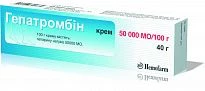 GEPATROMBIN 300ME+0,003+0,004/G 40,0 krem
