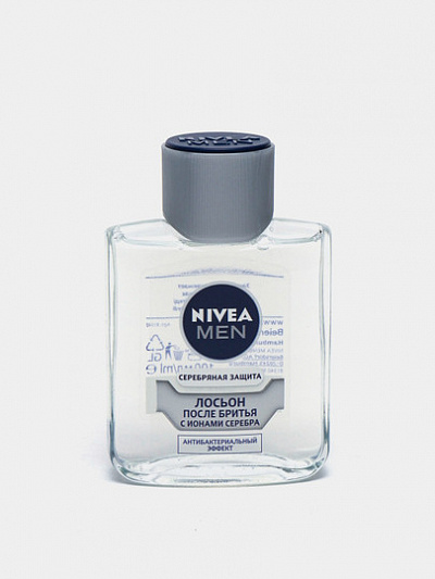 Лосьон после бритья Nivea Men Серебряная защита, 100 мл - 2