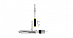 1 ml/min konsentrik purkagich, borosilikat shisha 
