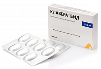 KLAVERA BID tabletkalari 1000mg N10